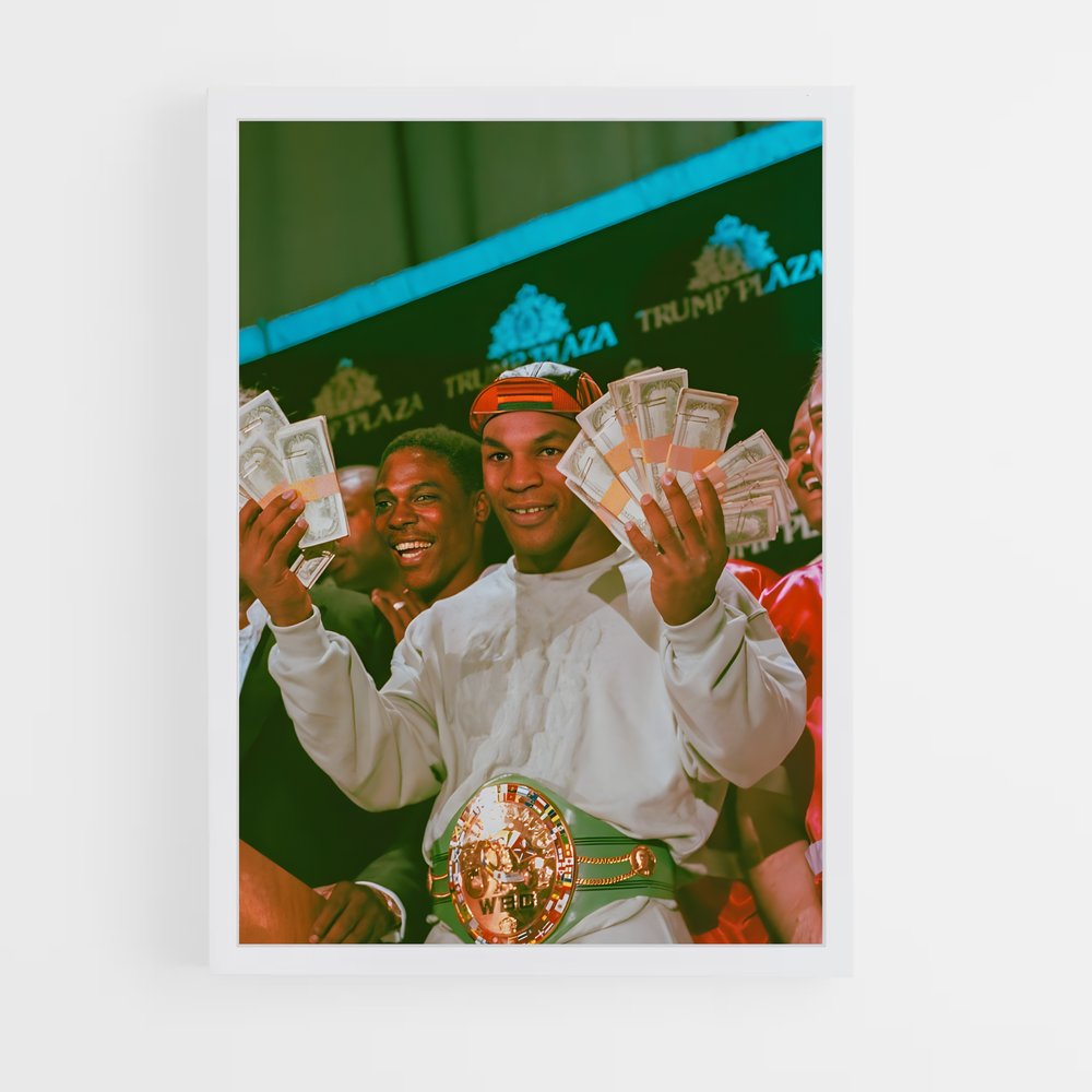 Poster Mike tyson boxeur (vue 3)